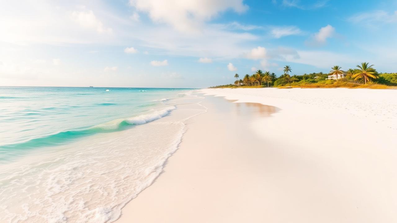 Pristine Florida beach