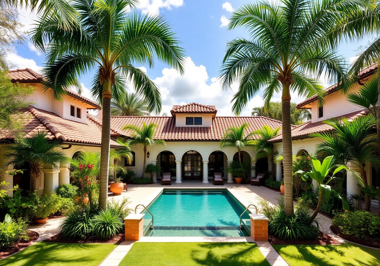 Mediterranean Pool Villa