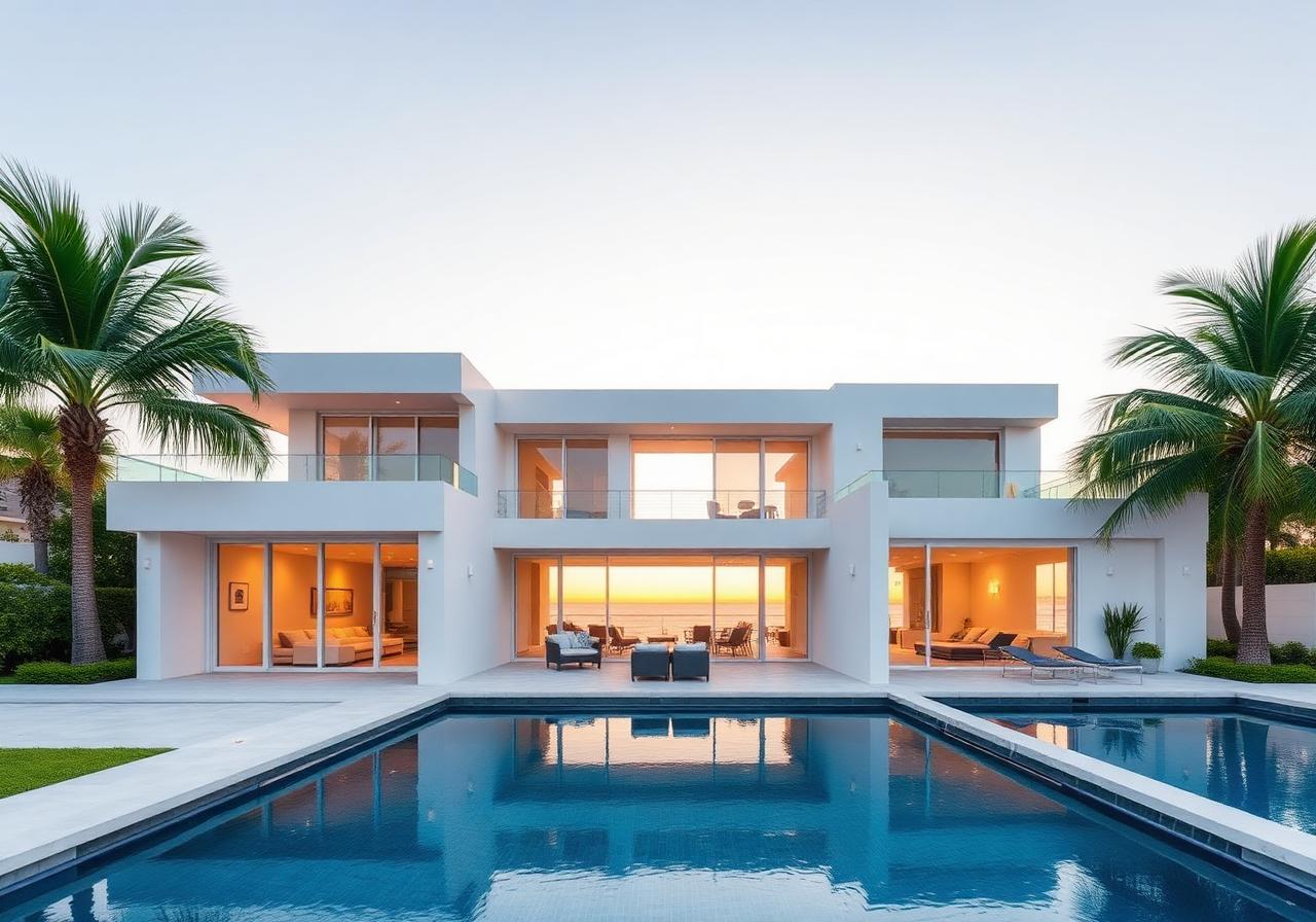 Modern Oceanfront Estate